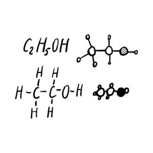 chemical formula for alcohol